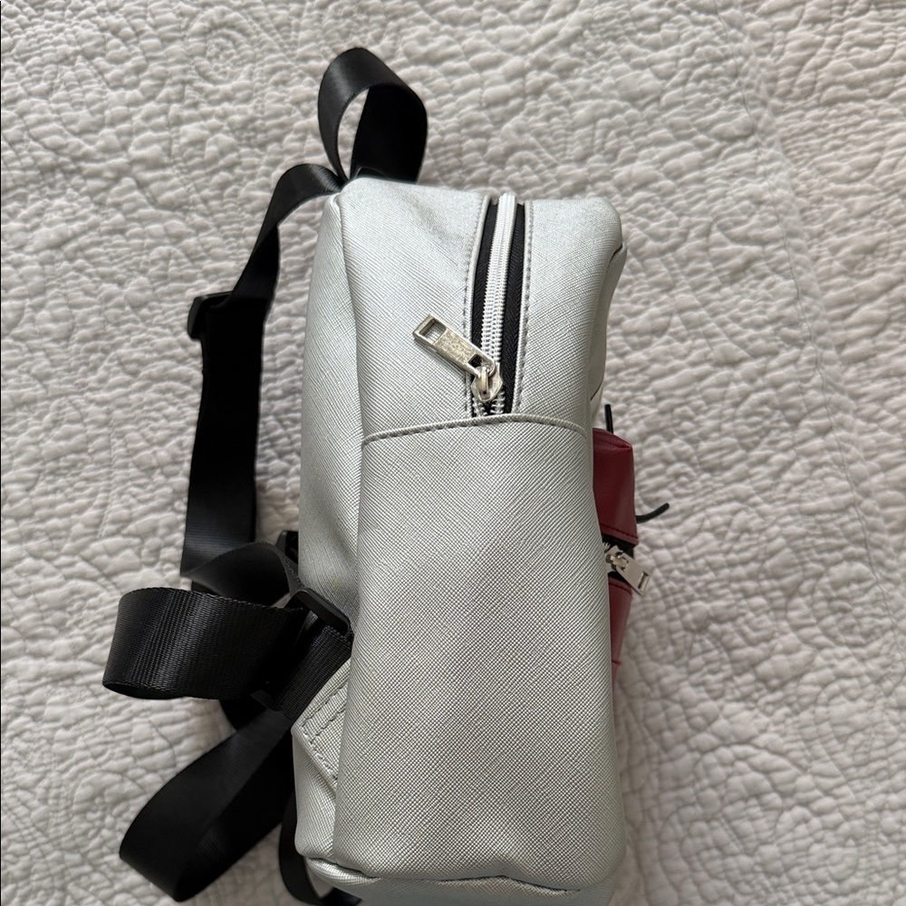 Peanuts Silver & Red Snoopy Backpack - Picture 3 of 5